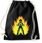 printfashion Super power - Sportzsák, Tornazsák - Fekete (945927)