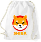 printfashion shiba02 - Sportzsák, Tornazsák - Fehér (11276882)