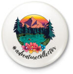 printfashion #adventurecollector - Kitűző, hűtőmágnes - Fehér (4346090)