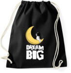 printfashion Dream Big - Sportzsák, Tornazsák - Fekete (2419383)