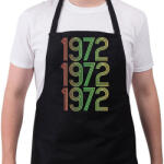 printfashion 1972 - Kötény - Fekete (4937738)
