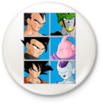 printfashion Dragon Ball - Kitűző, hűtőmágnes - Fehér (12363514)