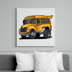 printfashion Sulibusz - Vászonkép - Fehér (6640156)