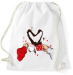 printfashion Egy bögre szerelem - Sportzsák, Tornazsák - Fehér (6019171)