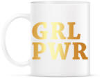 printfashion GRL PWR - Bögre - Fehér (788935)