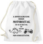 printfashion nem kockáztatok - Sportzsák, Tornazsák - Fehér (2922014)