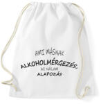 printfashion Alapozás - Sportzsák, Tornazsák - Fehér (1074689)