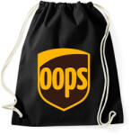 printfashion OOPS - Sportzsák, Tornazsák - Fekete (1310755)
