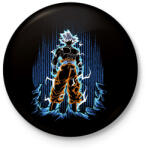 printfashion goku - Kitűző, hűtőmágnes - Fekete (12486594)