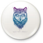 printfashion Who's your granny? - Kitűző, hűtőmágnes - Fehér (3074780)