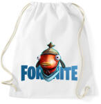 printfashion Fortnite hal - Sportzsák, Tornazsák - Fehér (14477048)