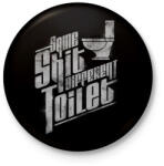 printfashion Ugyanaz a szar. . . - Kitűző, hűtőmágnes - Fekete (3091308)