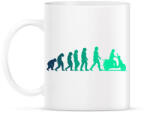 printfashion Robogó evolúció - Bögre - Fehér (2237452)