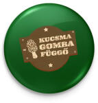 printfashion Kucsmagomba függő - Kitűző, hűtőmágnes - Sötétzöld (11617378)