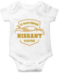 printfashion Nissan sofőr - Baba Body - Fehér (4996912)