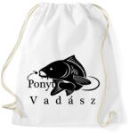 printfashion Ponty vadász - Sportzsák, Tornazsák - Fehér (2453949)