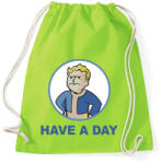 printfashion Have a day - Sportzsák, Tornazsák - Limezöld (448057)