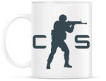 printfashion Counter Strike Logo - Bögre - Fehér (1720607)