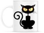 printfashion Halloween cat - Bögre - Fehér (3020062)