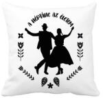 printfashion A néptánc az életem - Párnahuzat, Díszpárnahuzat - Fehér (7420464)