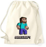 printfashion Minecraft - Herobrine - Sportzsák, Tornazsák - Natúr (2446702)