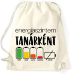 printfashion Energiaszintem Tanárként - Sportzsák, Tornazsák - Natúr (16549467)