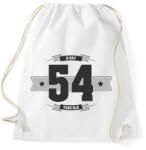 printfashion b-day-54-dark-lightgrey - Sportzsák, Tornazsák - Fehér (513066)