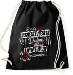 printfashion A világ legveszélyesebb dolga. . . - Sportzsák, Tornazsák - Fekete (16736895)