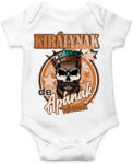 printfashion király vagyok - Baba Body - Fehér (6138832)