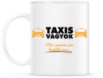 printfashion Taxis vagyok - Bögre - Fehér (7559651)