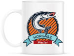 printfashion Horgász póló - Bögre - Fehér (1039933)