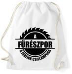 printfashion A fűrészpor - Sportzsák, Tornazsák - Fehér (9899318)