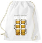 printfashion Sörhas - Sportzsák, Tornazsák - Fehér (5218011)