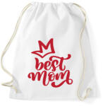 printfashion Best mom - Sportzsák, Tornazsák - Fehér (15967952)