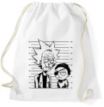 printfashion Rick és morty - Sportzsák, Tornazsák - Fehér (12414247)