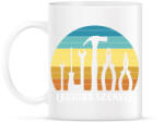 printfashion Legjobb szerelő - Bögre - Fehér (7646638)