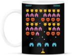 printfashion Retro space video game - Bögre - Fekete (11554722)
