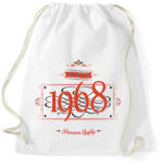 printfashion since-1968-red-black - Sportzsák, Tornazsák - Fehér (528560)