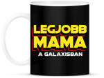 printfashion LEGJOBB MAMA A GALAXISBAN - Bögre - Fekete (11569917)