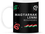 printfashion Magyarnak lenni - Bögre - Fekete (15758081)