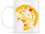 printfashion Pizza hold - Bögre - Fehér (789787)
