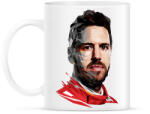 printfashion Vettel - Bögre - Fehér (2306592)
