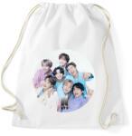 printfashion BTS Kpop - Sportzsák, Tornazsák - Fehér (16257216)