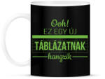 printfashion Új táblázatnak hangzik - Bögre - Fekete (12565620)