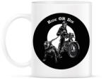 printfashion Ride or die - Motoros minta - Bögre - Fehér (6363850)