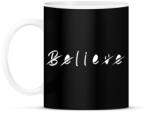 printfashion Believe - Bögre - Fekete (5240240)