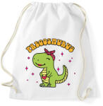 printfashion Pregosaurus - Sportzsák, Tornazsák - Fehér (13723895)
