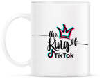 printfashion The King Of TikTok - Bögre - Fehér (7089295)