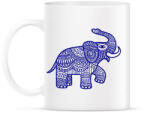 printfashion Elefánt - kék - Bögre - Fehér (12017260)