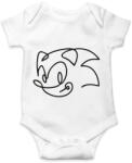 printfashion Sonic - Baba Body - Fehér (10786785)